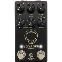 WALRUS AUDIO Voyager Pre-Amp Overdrive MKII - Black | Deluxe Guitars