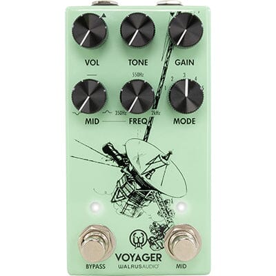 WALRUS AUDIO Voyager Pre-Amp Overdrive MKII - Seafoam