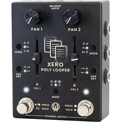 WALRUS AUDIO Xero Polylooper - Black Pedals and FX Walrus Audio