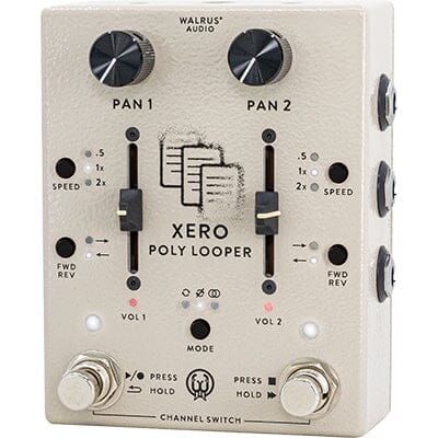 WALRUS AUDIO Xero Polylooper - Cream Pedals and FX Walrus Audio