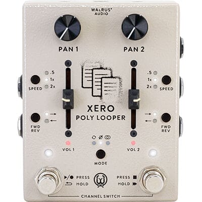 WALRUS AUDIO Xero Polylooper - Cream Pedals and FX Walrus Audio 