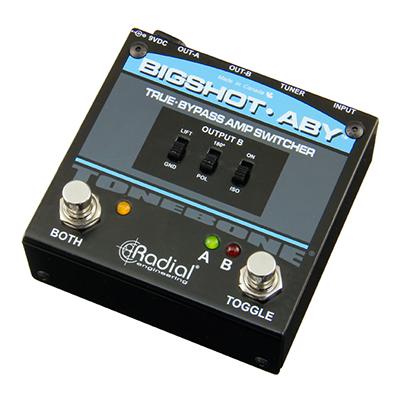 RADIAL Bigshot ABY Pedals and FX Radial Engineering 