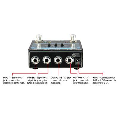 RADIAL Bigshot ABY Pedals and FX Radial Engineering