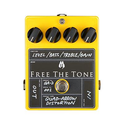 FREE THE TONE Quad-Arrow Distortion QA-2 Pedals and FX Free The Tone 