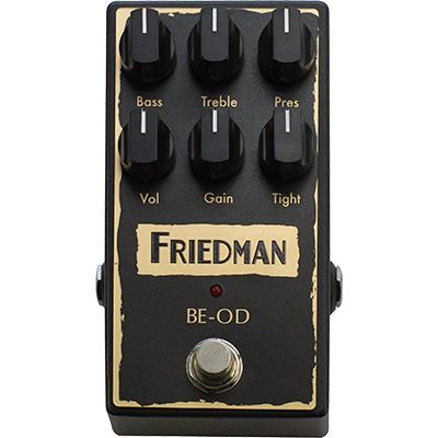 FRIEDMAN BE-OD Pedal Pedals and FX Friedman Amplification