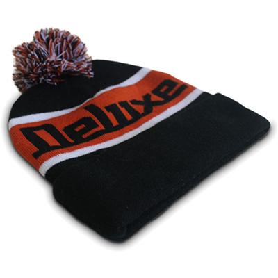 DELUXE Footy Beanie - Black (Small / Kids) Accessories Deluxe Guitars 