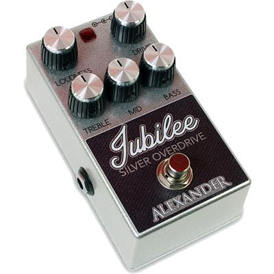 ALEXANDER PEDALS Jubilee Silver Overdrive Pedals and FX Alexander Pedals 