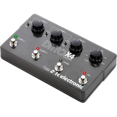 TC ELECTRONIC Ditto X4 Pedals and FX TC Electronic 