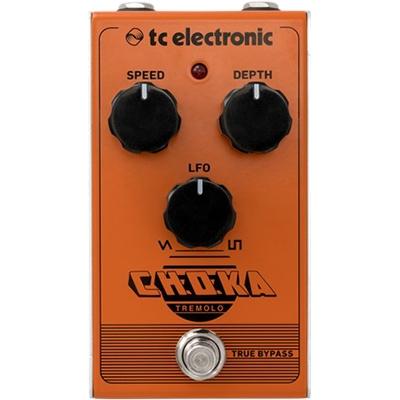 TC ELECTRONIC Choka Tremolo Pedals and FX TC Electronic