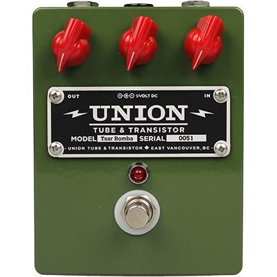 UNION TUBE & TRANSISTOR Tsar Bomba Pedals and FX Union Tube & Transistor