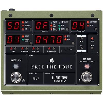 FREE THE TONE Flight Time FT-2Y Pedals and FX Free The Tone