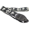 SOULDIER STRAPS Vintage 2" - Young Peace Dove Black Accessories Souldier Straps 
