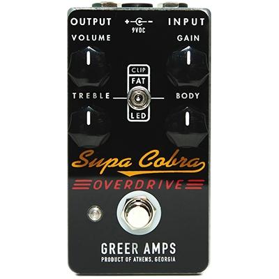 GREER AMPS Supa Cobra Overdrive