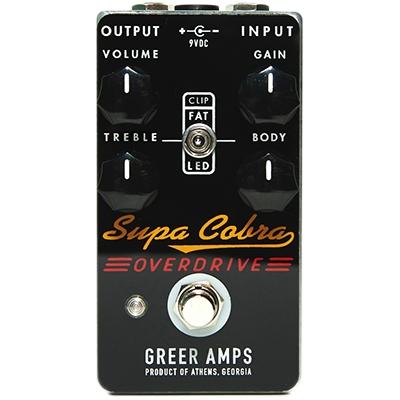 GREER AMPS Supa Cobra Overdrive Pedals and FX Greer Amps 
