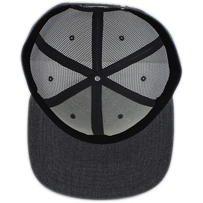 DELUXE 3D Embroidered Snapback Trucker Cap - Dark Grey Accessories Deluxe Guitars