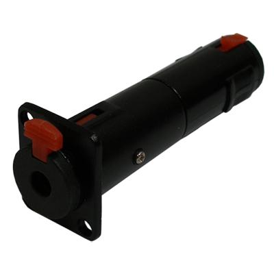 BEST-TRONICS MC-3368B Black Feed-Through 1/4" Panel Mount Connector Accessories Bestronics 