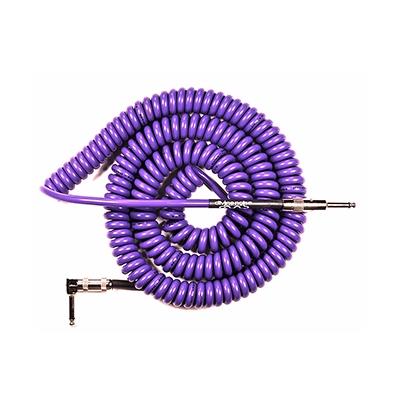 DIVINE NOISE Curly Cable - 30ft ST-RA - PURPLE Accessories Divine Noise 