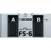 BOSS FS-6 Dual Foot Switch Pedals and FX Boss 