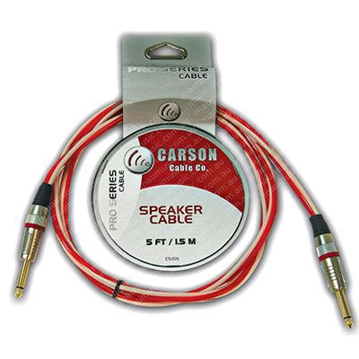 CARSON 5ft Jumbo Speaker Cable