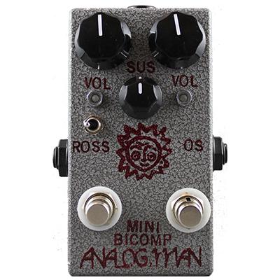 ANALOG MAN Mini Bi-Comp w/ RYCK Toggle Option Pedals and FX Analog Man 