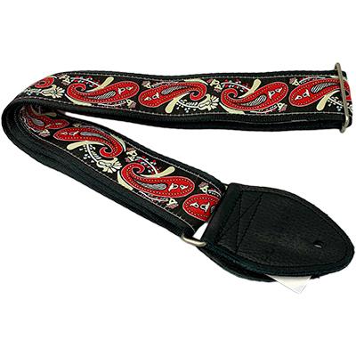 SOULDIER STRAPS Vintage 1.5" - Paisley Red/Black Accessories Souldier Straps