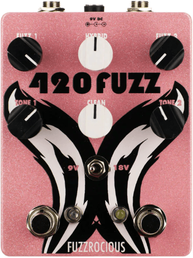 FUZZROCIOUS 420 Fuzz V2 Pedals and FX Fuzzrocious 