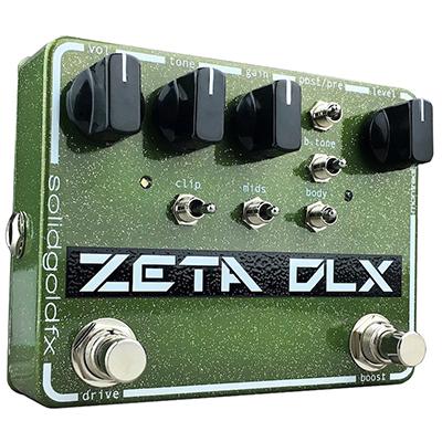 SOLID GOLD FX Zeta DLX Pedals and FX Solid Gold FX