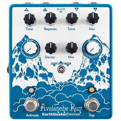 EARTHQUAKER DEVICES Avalanche Run V2 Pedals and FX Earthquaker Devices