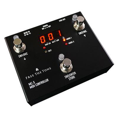 FREE THE TONE MC-3 Midi Controller Pedals and FX Free The Tone 