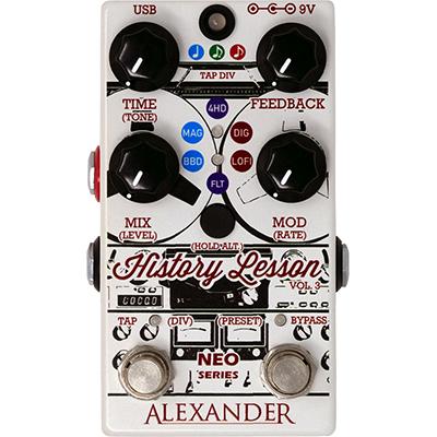 ALEXANDER PEDALS History Lesson V3 Pedals and FX Alexander Pedals