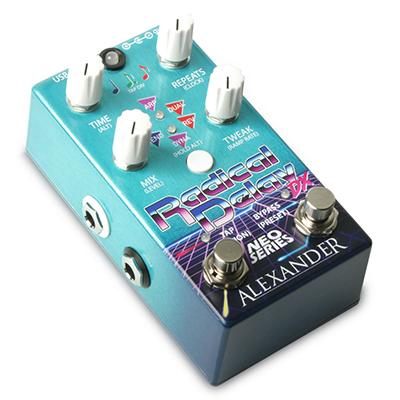 ALEXANDER PEDALS Radical Delay DX Pedals and FX Alexander Pedals 