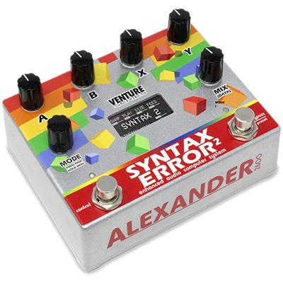 ALEXANDER PEDALS Syntax Error 2 Pedals and FX Alexander Pedals