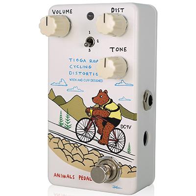 ANIMALS PEDAL Tioga Road Cycling Distortion by Wren & Cuff MKII Pedals and FX Animals Pedal 