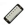 LOLLAR PICKUPS Mini Humbucker Bridge Nickel 4-Conductor w/ Black Surround Pickups Lollar