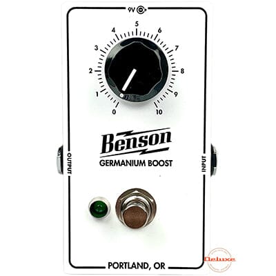 BENSON AMPS Germanium Boost Pedals and FX Benson Amps 