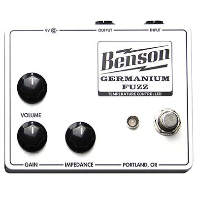 BENSON AMPS Germanium Fuzz (Solar White) Pedals and FX Benson Amps 