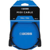 BOSS Mini TRS 3.5mm - Mini TRS 3.5mm Cable - 2ft Accessories Boss 