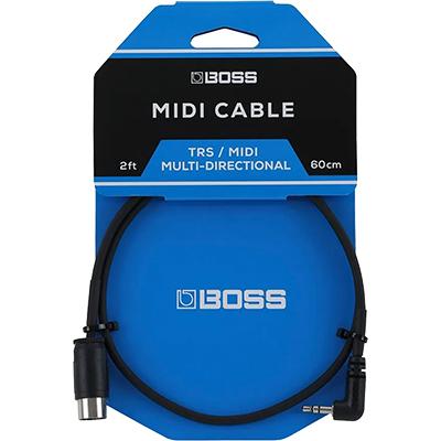 BOSS Mini TRS 3.5mm - 5-Pin MIDI Cable - 2ft