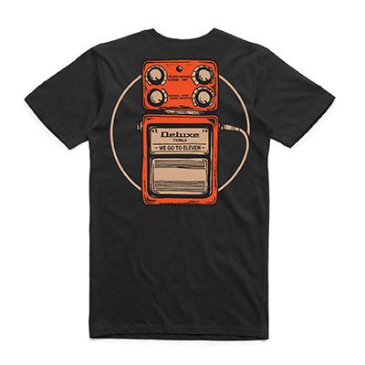 DELUXE T-Shirt "PEDAL" - Large Accessories Deluxe Guitars