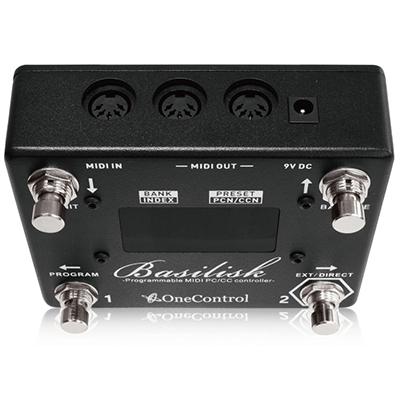 ONE CONTROL Basilisk Midi Controller Pedals and FX One Control
