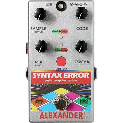 ALEXANDER PEDALS Syntax Error Pedals and FX Alexander Pedals