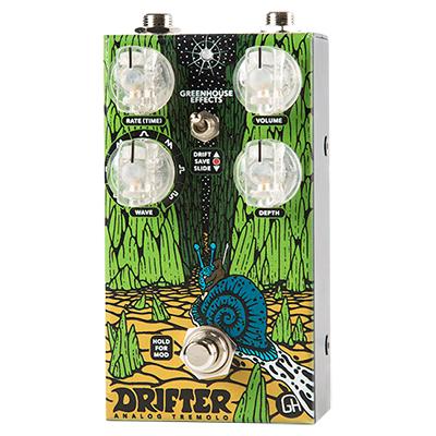 GREENHOUSE Drifter Tremolo Pedals and FX Greenhouse Effects 