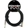 DIVINE NOISE Straight Cable - 15ft ST-RA - BLACK Accessories Divine Noise