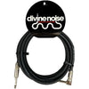 DIVINE NOISE Straight Cable - 20ft ST-RA - BLACK Accessories Divine Noise