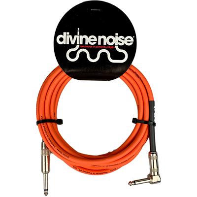 DIVINE NOISE Straight Cable - 15ft ST-RA - ORANGE Accessories Divine Noise 