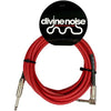 DIVINE NOISE Straight Cable - 10ft ST-RA - RED Accessories Divine Noise