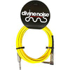 DIVINE NOISE Straight Cable - 10ft ST-RA - YELLOW Accessories Divine Noise