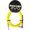 DIVINE NOISE Straight Cable - 10ft ST-RA - YELLOW Accessories Divine Noise 