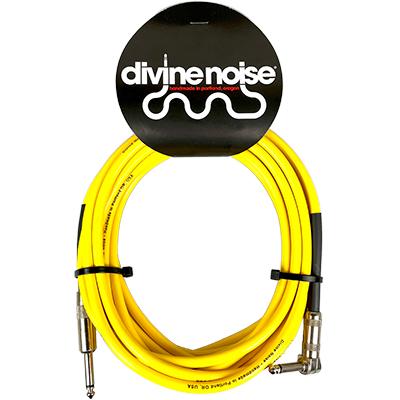 DIVINE NOISE Straight Cable - 20ft ST-RA - YELLOW Accessories Divine Noise 