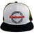 DELUXE 3D Embroidered Snapback Trucker Cap - White Camo